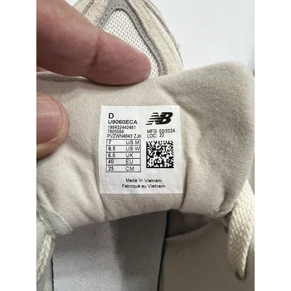 New Balance 9060 Sea Salt & Concrete - Picture 9 of 9